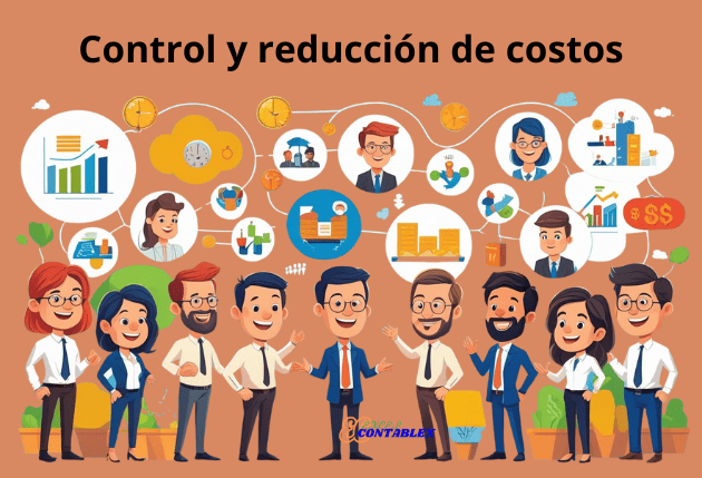 Control y reducción de costos Caracteristicas de Contabilidad de Costos