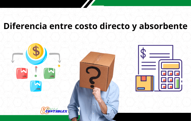 Diferencia entre costo directo y absorbente - Costo directo y absorbente